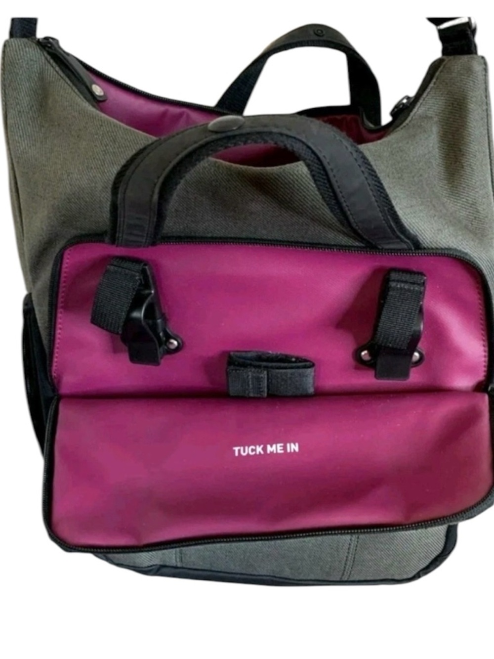 Timbuk2 Moraga Cycling Pannier in Carbon Gray - Picture 10 of 12